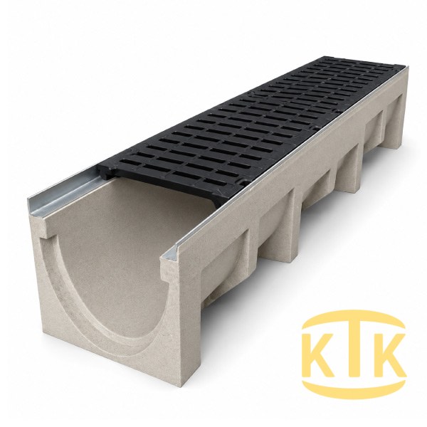 Polimer Drenaj Kanalı 250x1000x350 mm (KKT-2535-PK) - Fibretech Kompozit