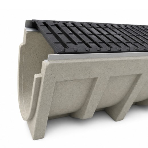 Fibretech Polimer Drenaj Kanalı 400x1000x200 mm - KKT-4020-PK - Fibretech Kompozit