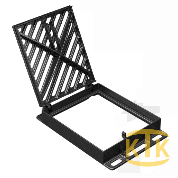 Döküm Yağmur Suyu Izgara Takımı 292x568 mm D400 (DIT-4560-D) - Fibretech Kompozit