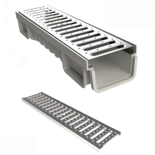 Fibretech Galvaniz Kanal Izgarası 200x500x20 mm A15 - PGI-2020-A - Fibretech Kompozit