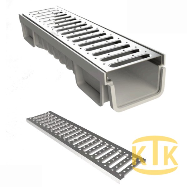 Fibretech Galvaniz Kanal Izgarası 125x500x20 mm A15 - PGI-2520-A - Fibretech Kompozit
