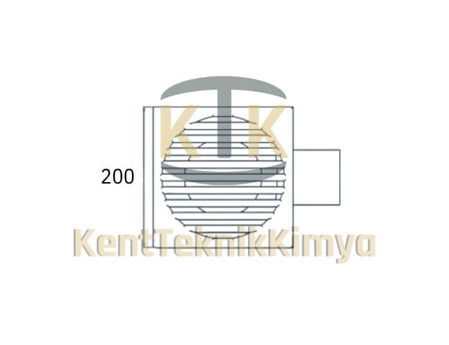 Kompozit Yer Süzgeci 165x200x200 mm A15 (KKT-2015-S-A15) - Fibretech Kompozit