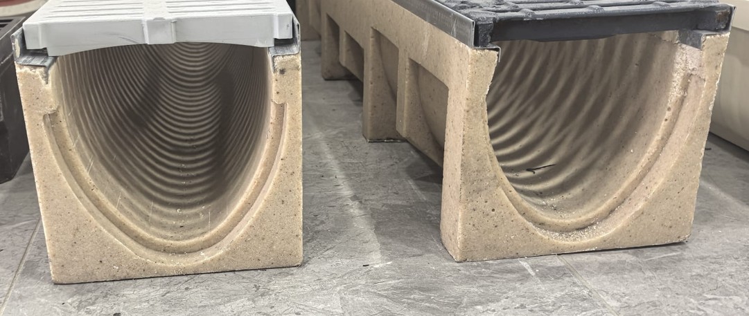 Polimer Drenaj Kanalı 500x1000x150 mm (KTK-5015-PK) - Fibretech Kompozit