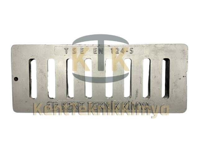 Kompozit Yağmur Suyu Izgarası Takımı 200x500 mm D400 (KIT-2050-D-D400) - Fibretech Kompozit