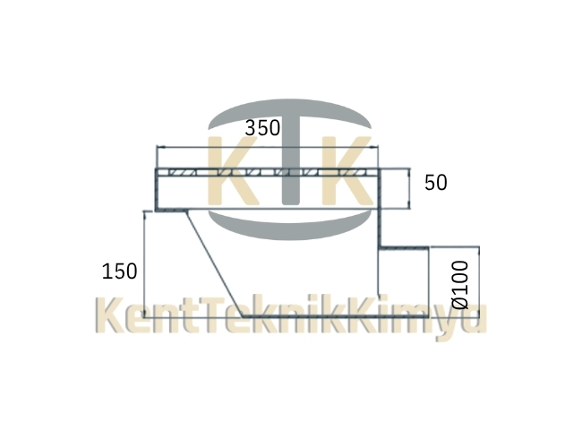 Kompozit Yer Süzgeci 200x300x350 mm D400 (KKT-3530-S-D400) - Fibretech Kompozit