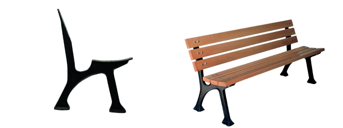Fibretech Kompozit Bank Ayağı 680x500 mm - KKT-680-BA - Fibretech Kompozit