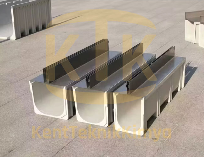 Fuga Drenaj Kanalı B125 (AK-FDK-3070-B125) - Fibretech Kompozit