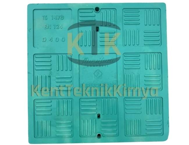 Kompozit Kare Rögar Kapağı Takımı 670x670 mm B125 (KKT-670-B-B125) - Fibretech Kompozit