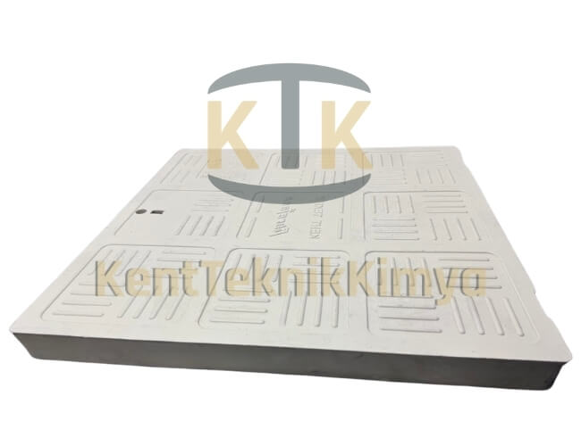 Kompozit Kare Rögar Kapağı Takımı 560x560 mm B125 (KKT-560-B-B125) - Fibretech Kompozit