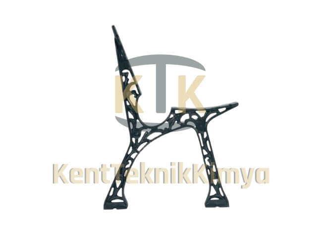 Kompozit Bank Ayağı 720x500 mm (KKT-720-BA) - Fibretech Kompozit