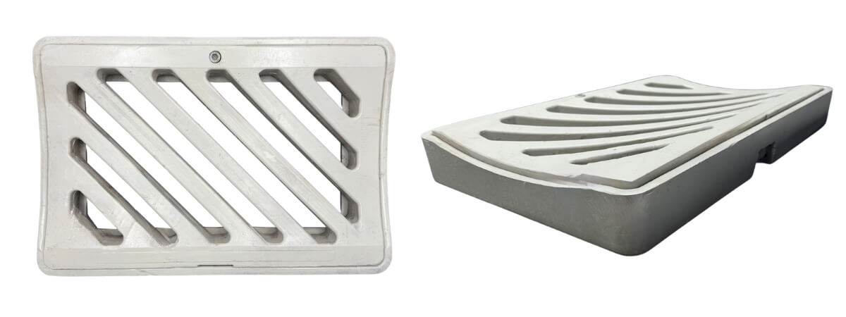 Fibretech Kompozit Yağmur Suyu Izgarası 400x600 mm D400 - KIT-4060-D-O-D400 - Fibretech Kompozit
