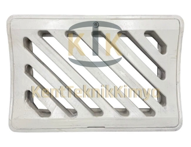 Kompozit Yağmur Suyu Izgarası Takımı 400x600 mm Oluklu D400 (KIT-4060-D-O-D400) - Fibretech Kompozit