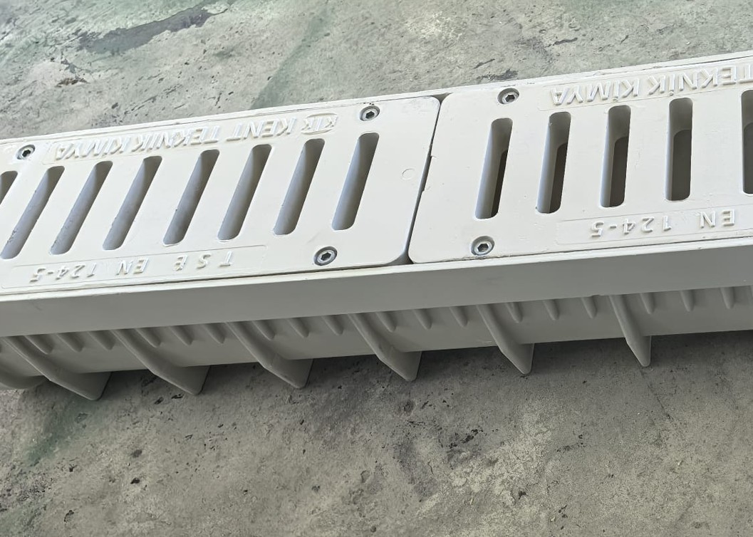 Fibretech Polimer Drenaj Kanalı 125x1000x80 mm B125/C250 - KTK-1280-PK - Fibretech Kompozit