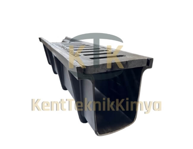 Fibretech Kompozit Drenaj Kanalı 400x1000x200 mm A15/D400 - KKT-4020-DK - Fibretech Kompozit